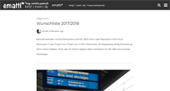 Desktop Screenshot of ematti.de